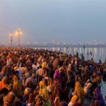 photo of makar sankranti devootees